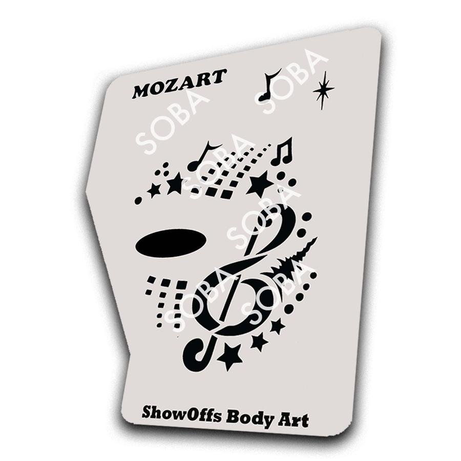 S07 Carnival Sphere Airbrush & Face Paint Stencil – Ooh! Body Art Stencils
