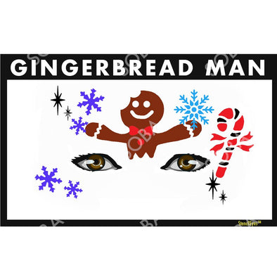 Gingerbread Man - SOBA - ShowOffs Body Art