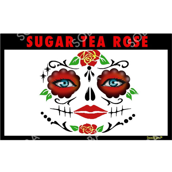 Sugar Tea Rose - SOBA - ShowOffs Body Art